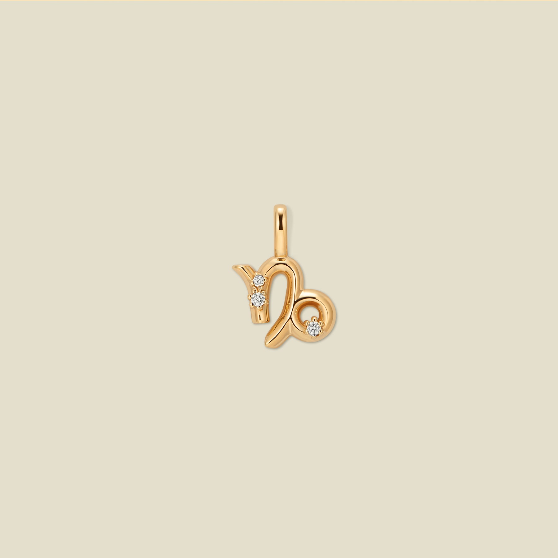 Capricorn Capricorn Zodiac Charm - 图片 1