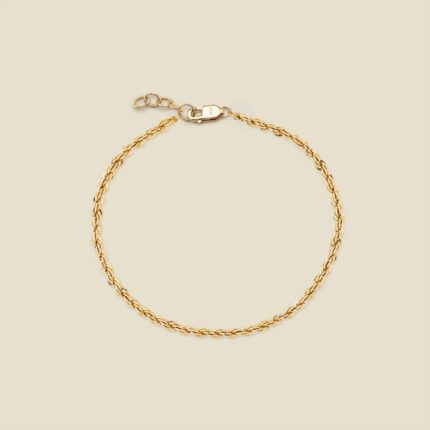 French Rope Chain Bracelet