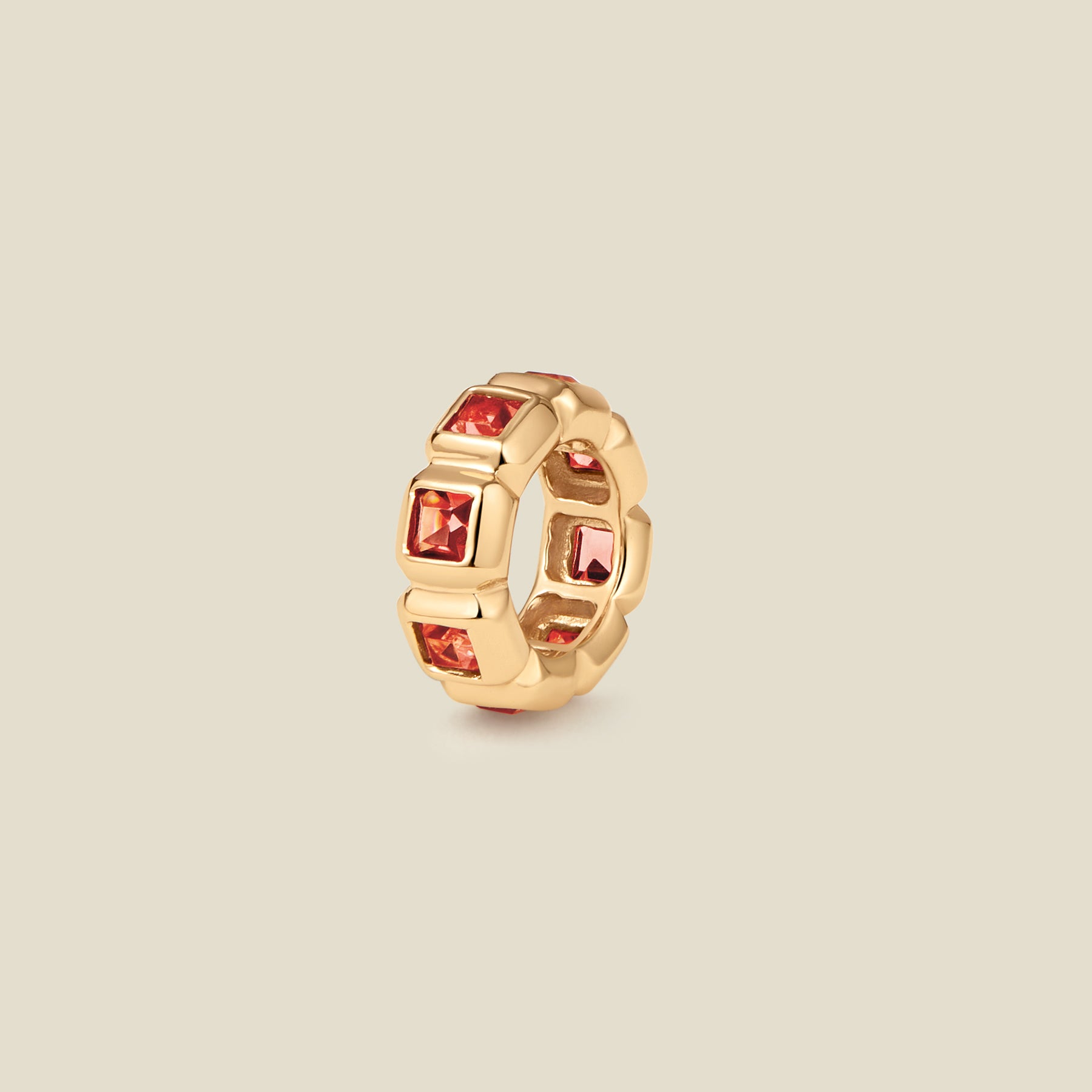 JanuaryBirthstoneSpacerCharm_AD_YG_SPCR-JAN January Birthstone Spacer Charm - 图片 1