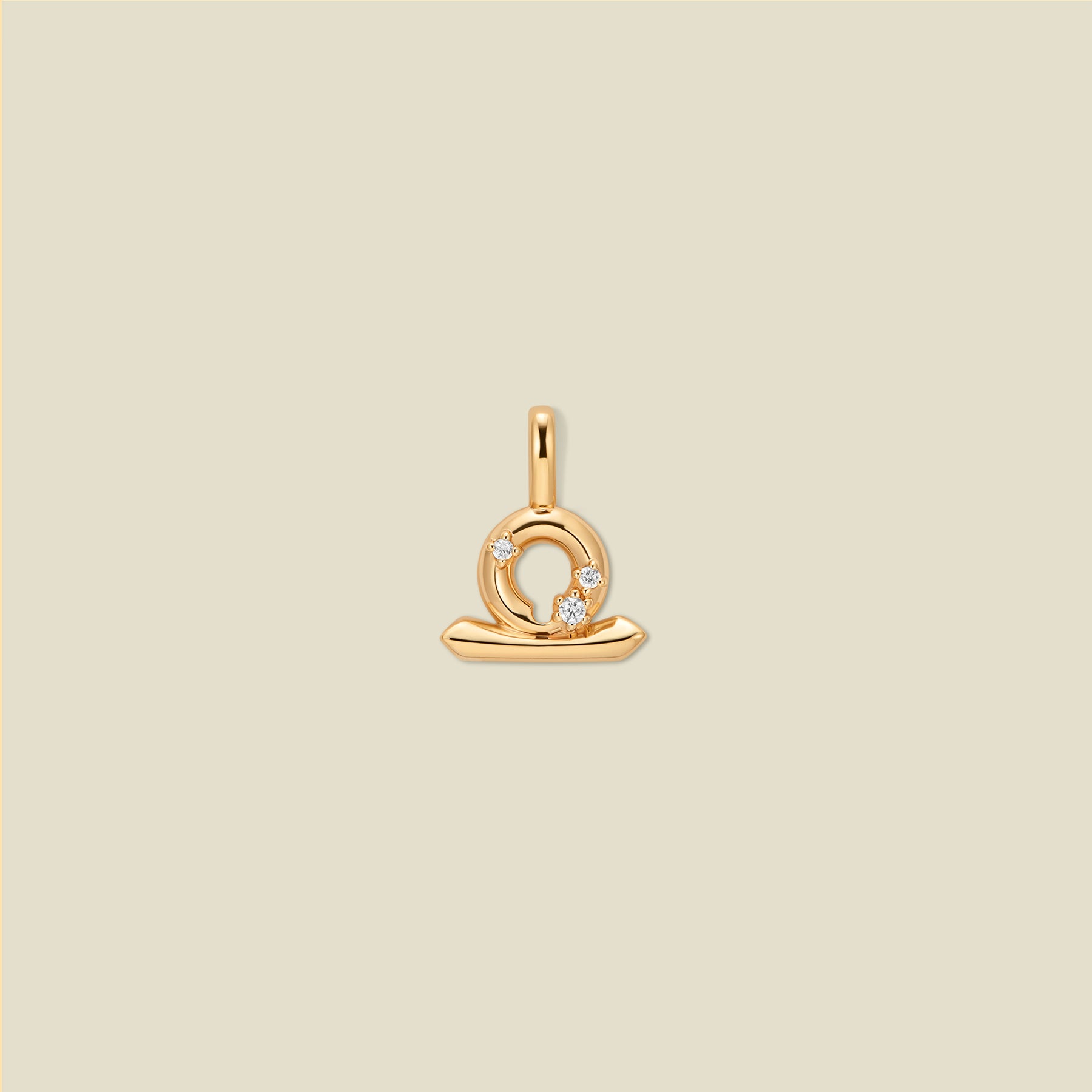 Libra Libra Zodiac Charm - 图片 1