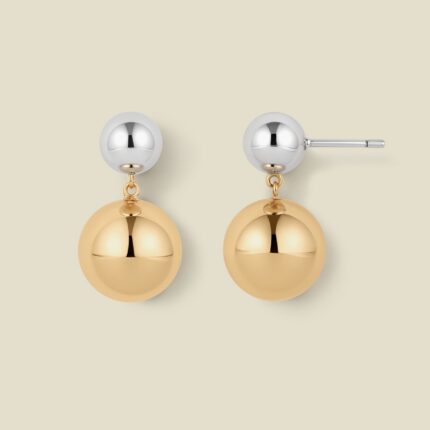 Sol Drop Stud Earrings