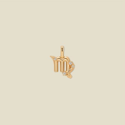 Virgo Zodiac Charm