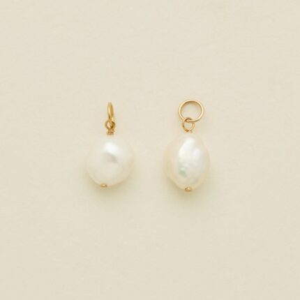 Add-On Drop Pearl Hooplets | Final Sale