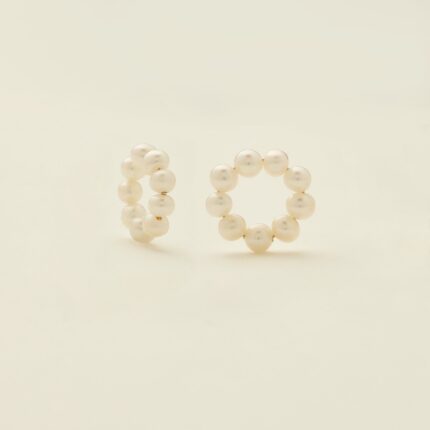 Add-On Pearl Halo Hooplets | Final Sale