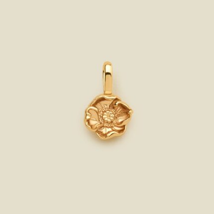 August Birth Flower Charm