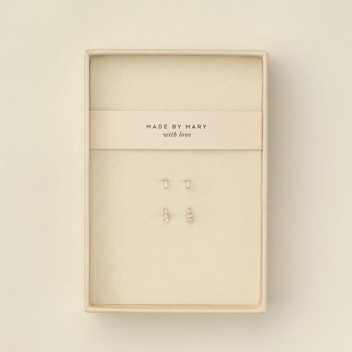 baguette-stud-set-gold-vermeil-jewelry-set-30355887456329 Baguette Stud Set - 图片 1