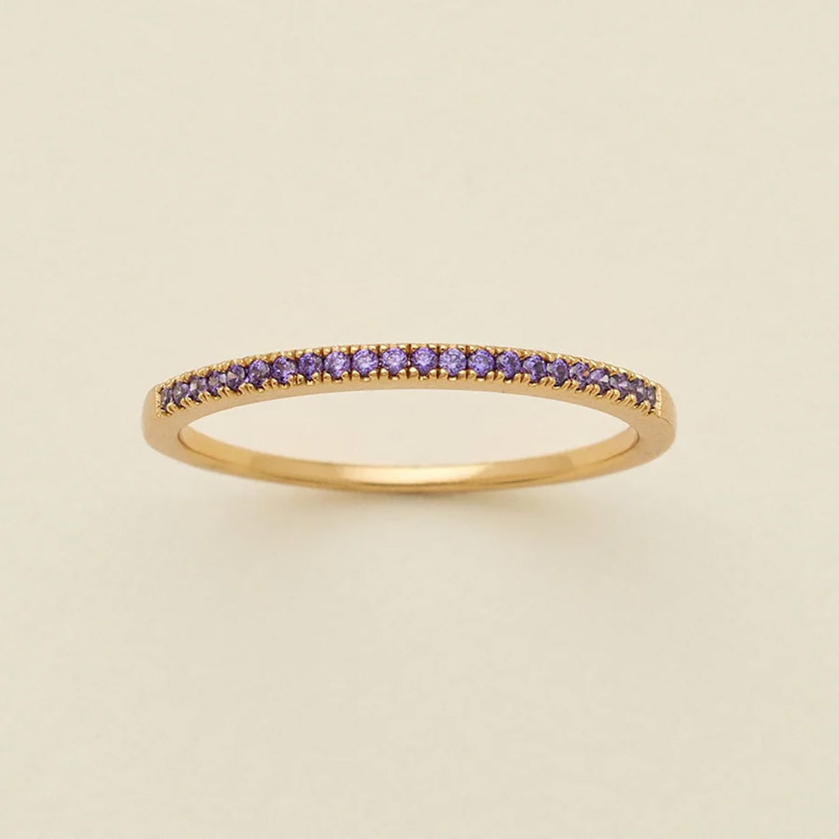 birthstone-stacking-ring-february-33200465444937 February Birthstone Stacking Ring - 图片 1