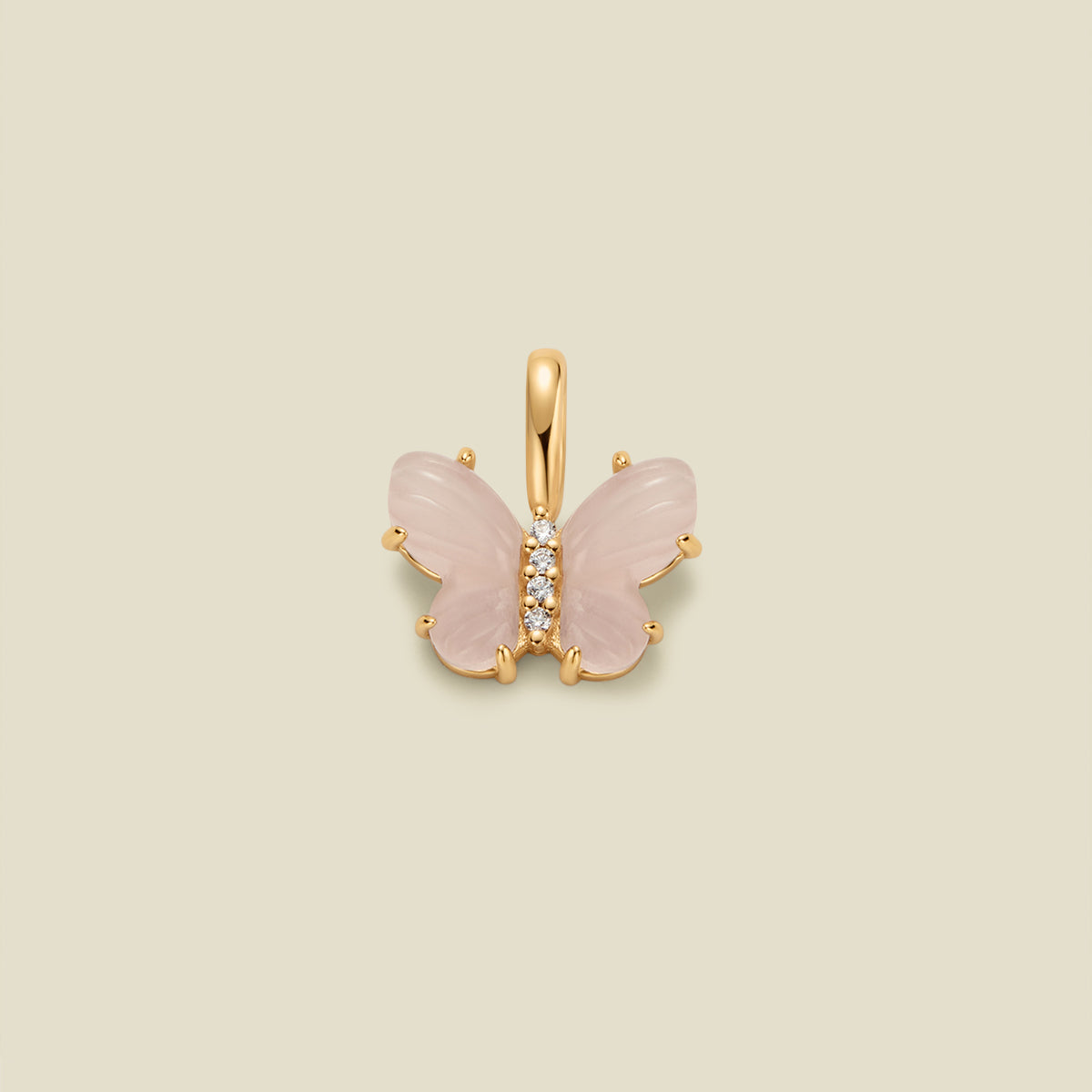 butterfly-gemstone-charm-gold-vermeil-add-ons-31467156930633 Butterfly Gemstone Charm - 图片 1