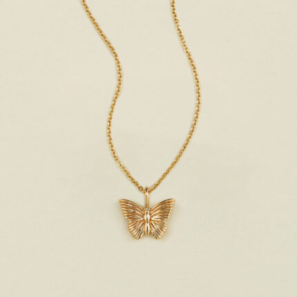 Butterfly Pendant Necklace | Final Sale