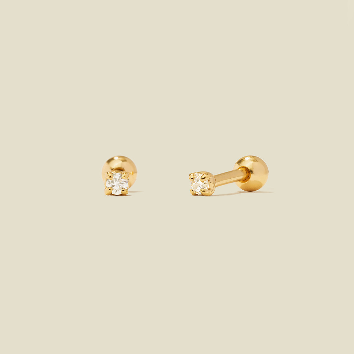 cz-petite-prong-set-stud-earrings-gold-vermeil-earring-30416587948105 CZ Petite Prong-Set Stud Earrings - 图片 1