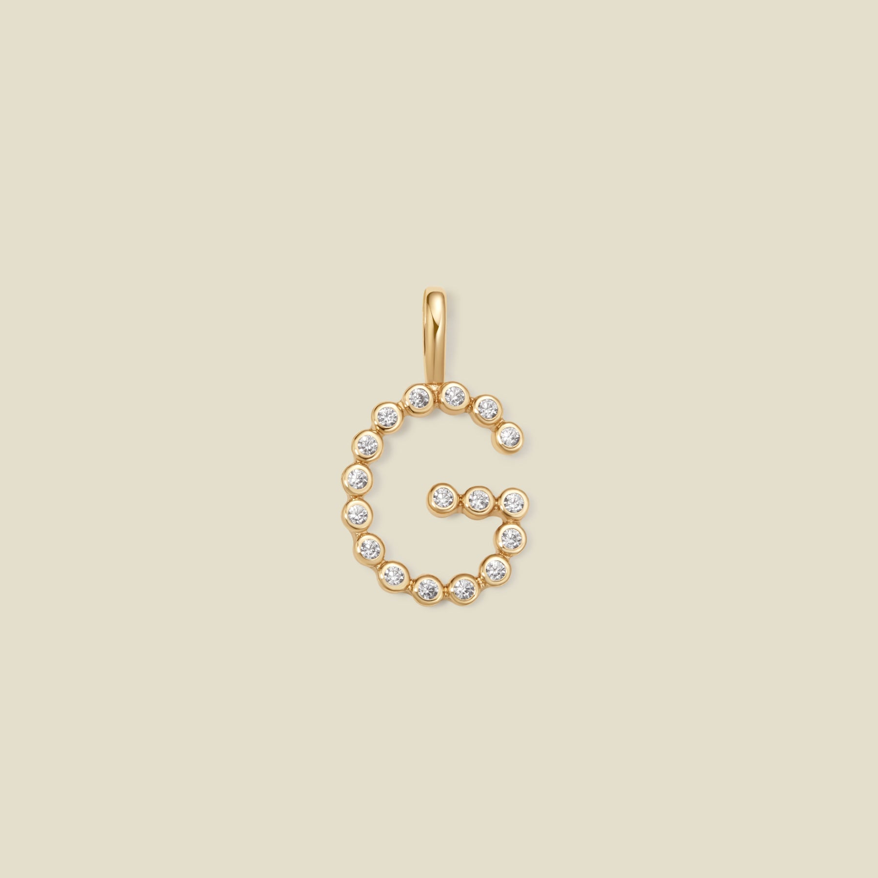 cz-poppy-initial-g-charm-gold-vermeil-add-ons-35327911723081 CZ Poppy Initial G Charm - 图片 1