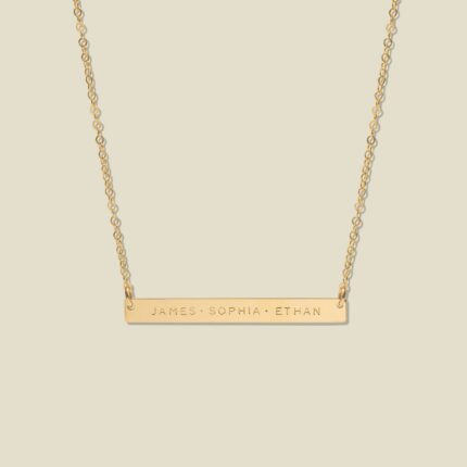 Everly Bar Necklace