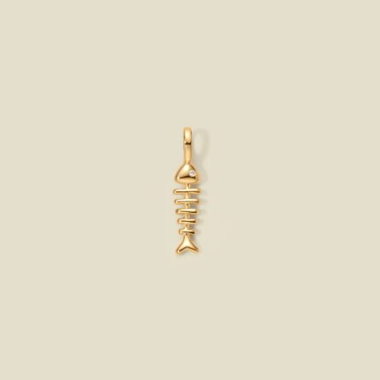 Fishbone Charm | Final Sale