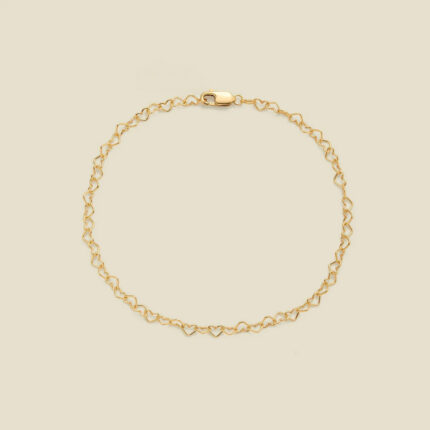 Heart Chain Bracelet