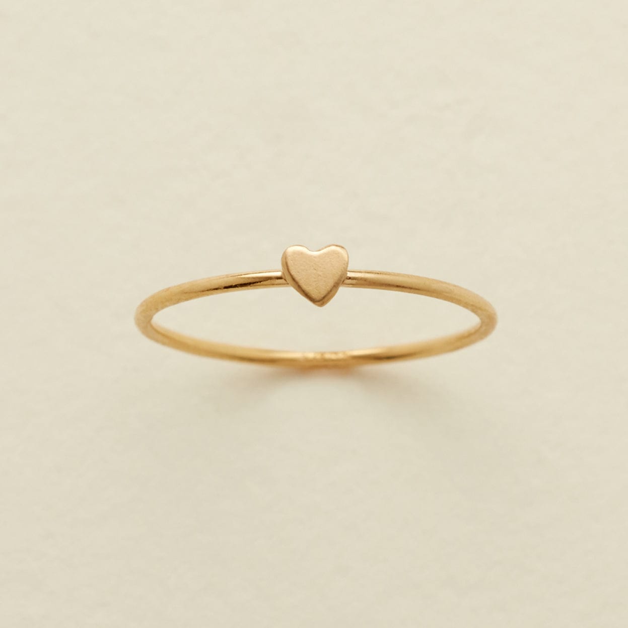 heart-stacking-ring-gold-filled-5-ring-7173939462217 Heart Stacking Ring - 图片 1