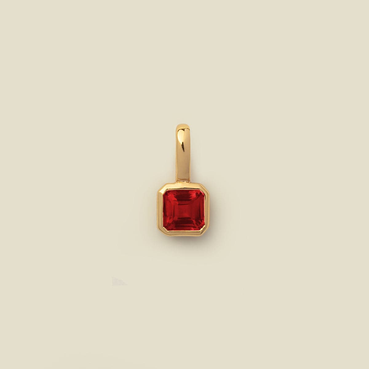 january-birthstone-charm-gold-vermeil-add-ons-30347536793673 January Birthstone Charm | Final Sale - 图片 1