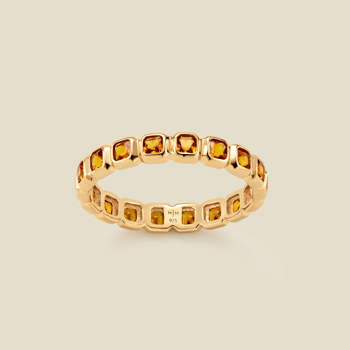november-birthstone-eternity-ring-gold-vermeil-5-ring-31619081896009 November Birthstone Eternity Ring - 图片 1