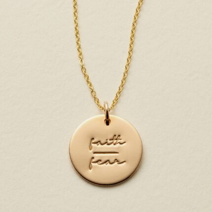 Pause Collection Disc Necklace