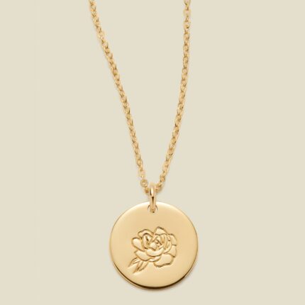 September Birth Flower Necklace
