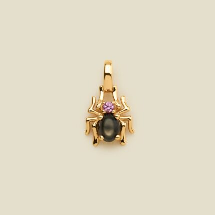 Spider Gemstone Charm | Final Sale